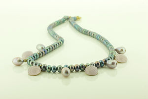 Grey Freshwater Pearl Necklace