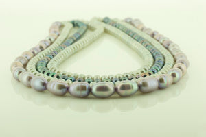 Four Row Freshwater Pearl Choker