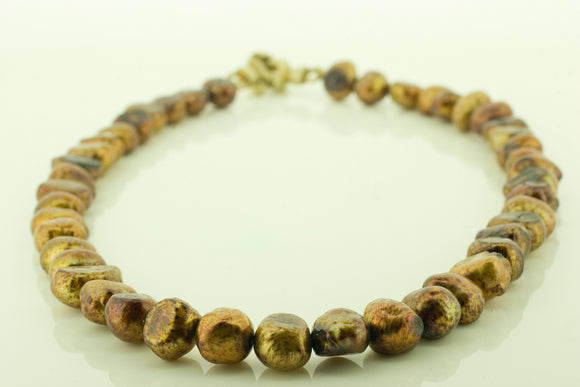 Bronze Freshwater Pearl Necklace