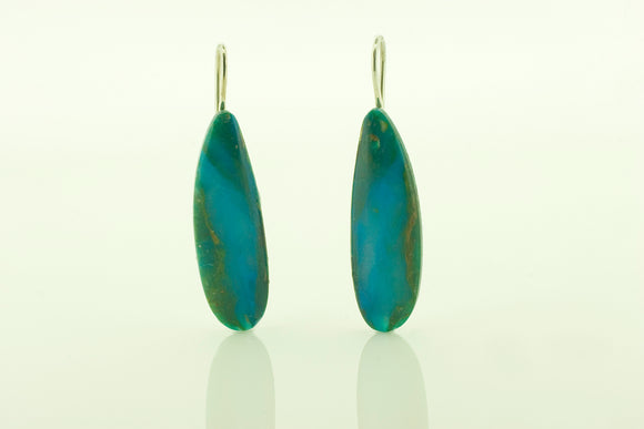 Drop Water Opal Earrings