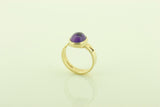 Gold & Amethyst Ring