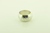 Silver Ring with Engraving