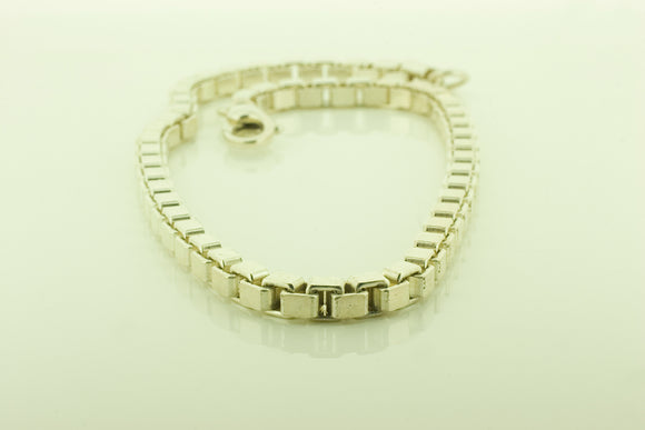 Silver Box Link Chain