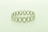 18ct White Gold Diamond Bracelet