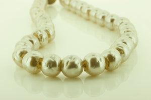 Vintage Grey Faux Pearl Necklace